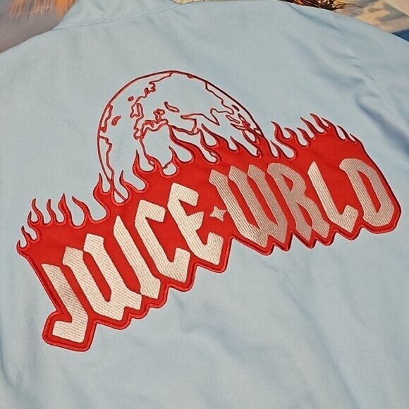 Juice Wrld Fighting Demons Work Jacket 2XL New - Picture 10 of 12